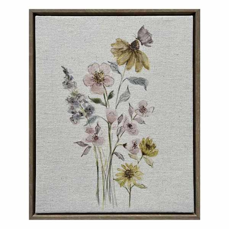 Soft Wildflowers Table Sign, 8×10