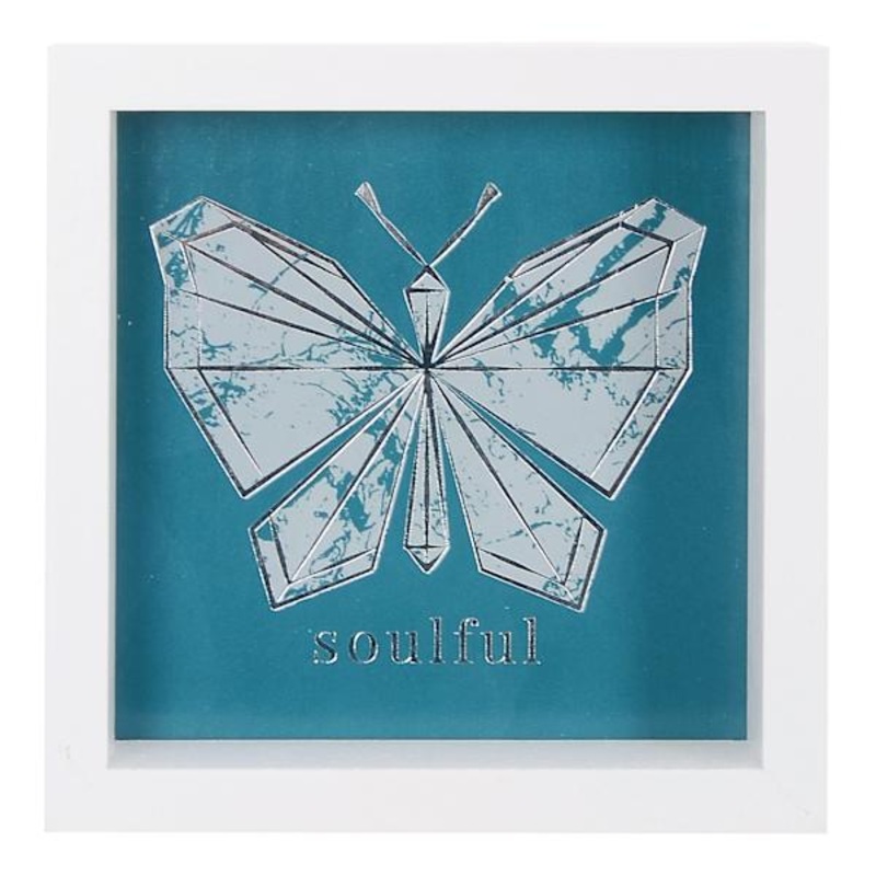 Soulful Butterfly Block Sign, 6″