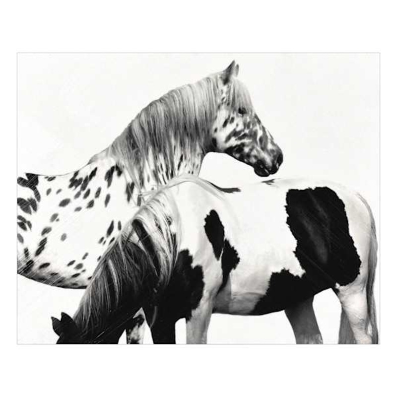 Spotted Pinto Horse Block, 8×10