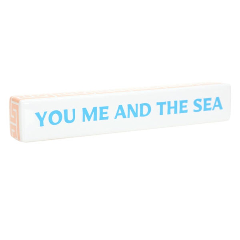 Tracey  Boyd You Me & The Sea Block Sign, 2×12