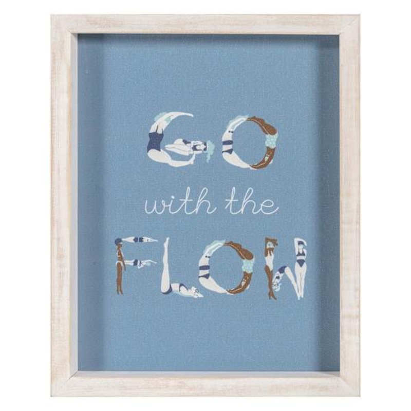 Go With The Flow Wall Art, 6×10