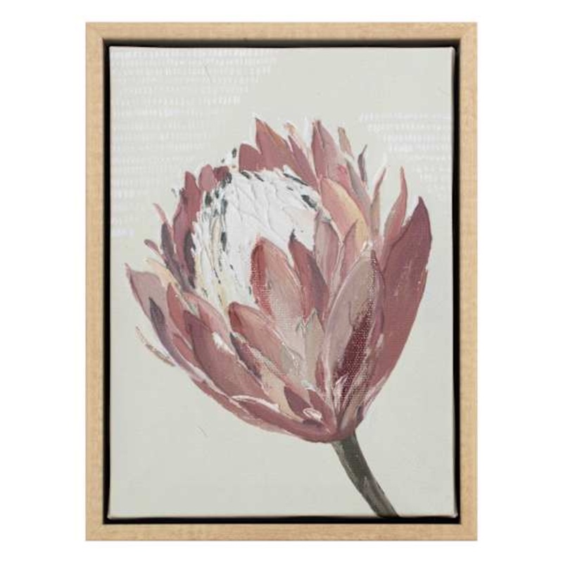 Tracey Boyd Framed Pink Floral Art, 6×8