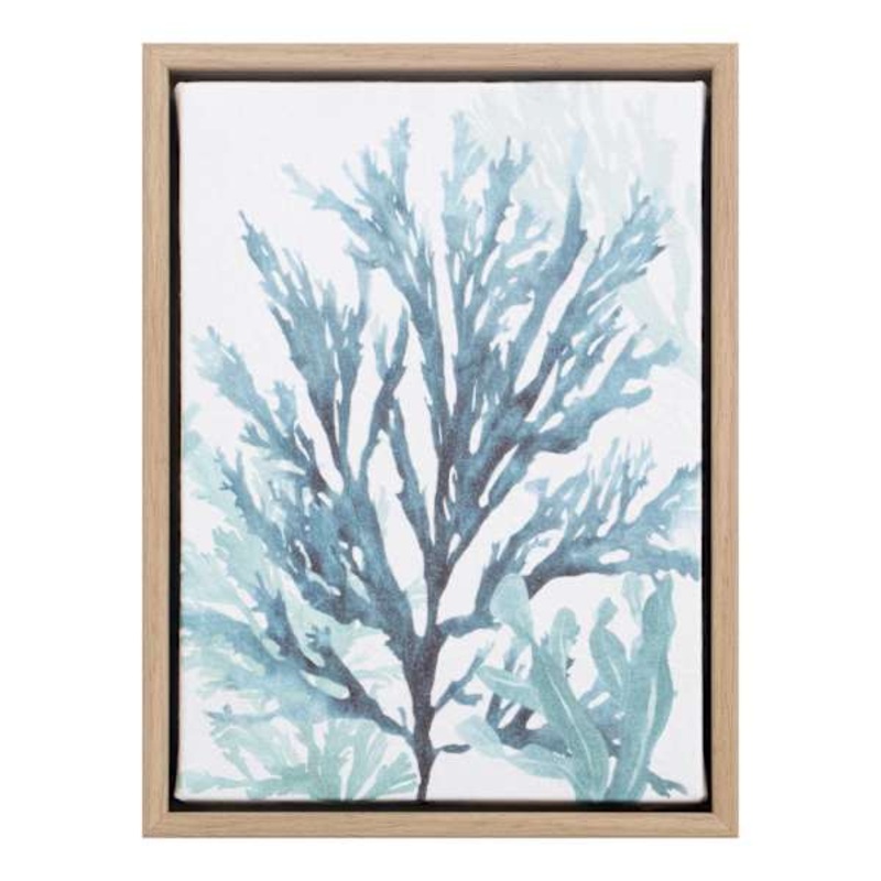 Ty Pennington Blue Coral Canvas Art, 6×8