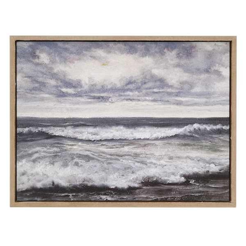 Ty Pennington Shore Canvas Wall Art, 10×8