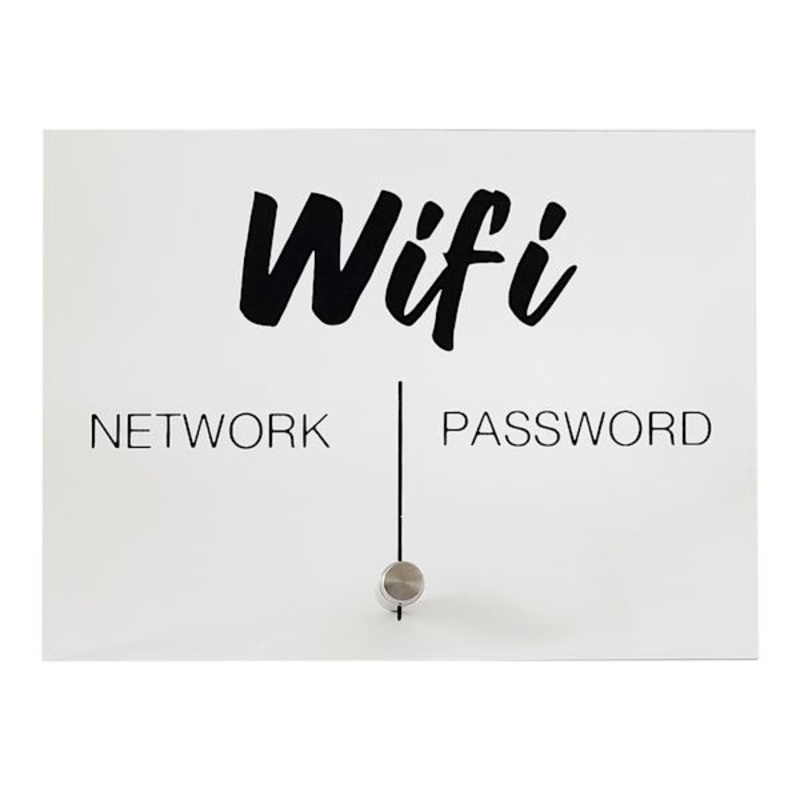Ty Pennington Wifi Sign, 8×6