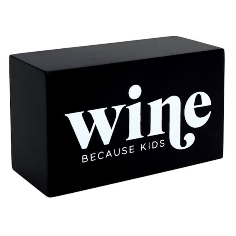 Wine Decorative Block, 3×5