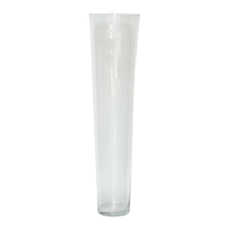 31.5In Clear Glass Oversized Vase