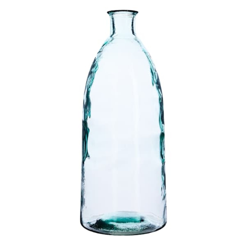 Blue Spanish Glass Vase, 24″