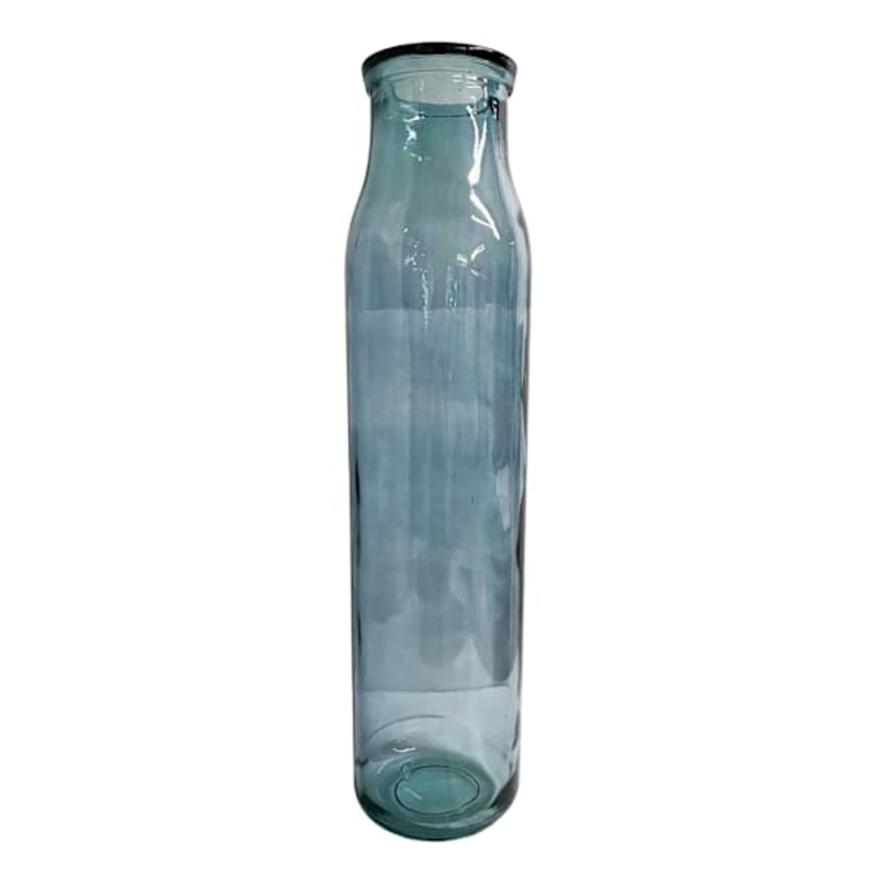 Blue Spanish Glass Vase, 30″