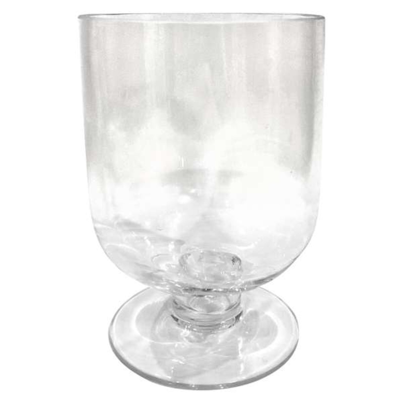 Clear Glass Trifle Vase, 6.5″