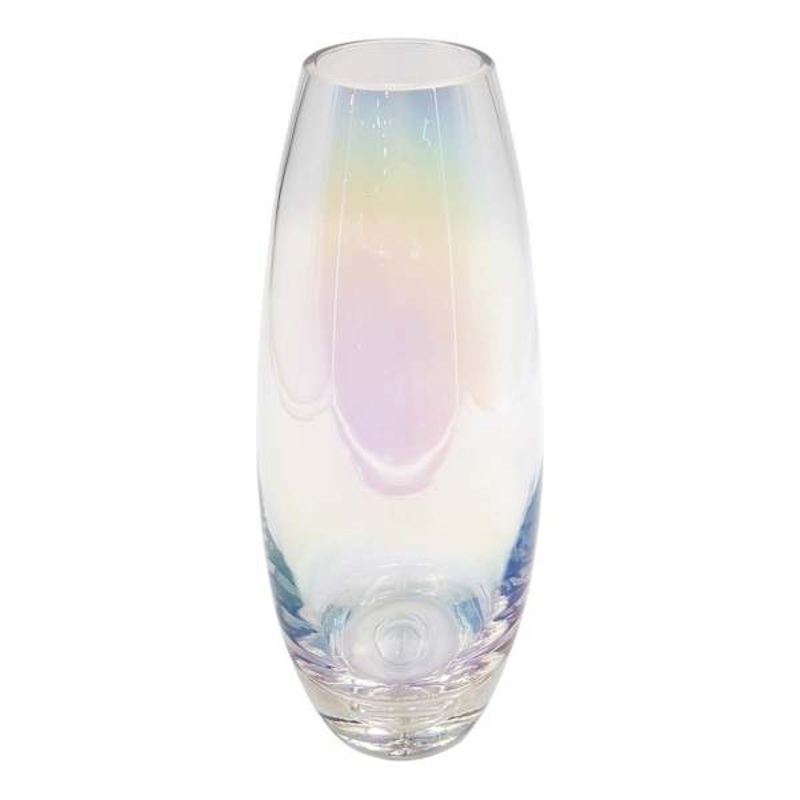 Glass Vase, 11.8″