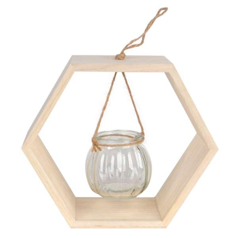 Glass Vase, 7.7″