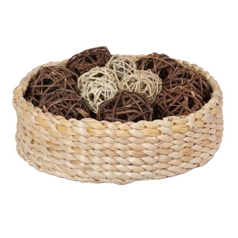 Orbs Filler with Banana Fiber Basket