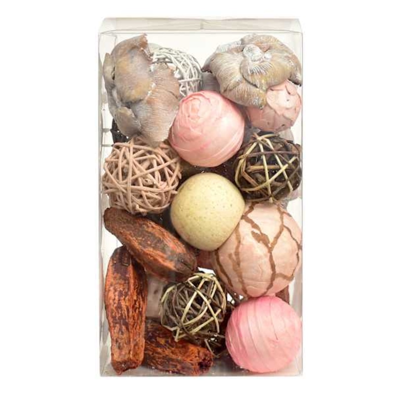 Pink & Red Dried Bowl Filler Orbs