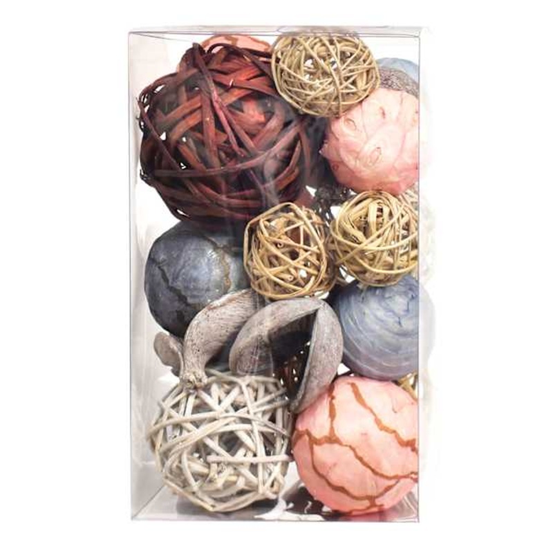 Pink Red Dried Filler Orbs