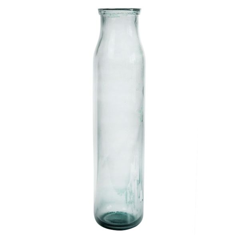 Clear Spanish Class Vase, 29.9″