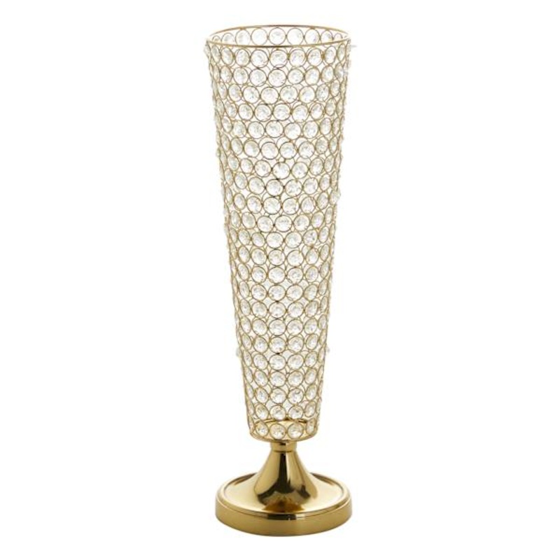 Crystal Vase, 21″