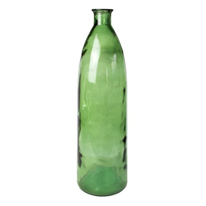 Green Cocoa Spanish Glass Vase,32″