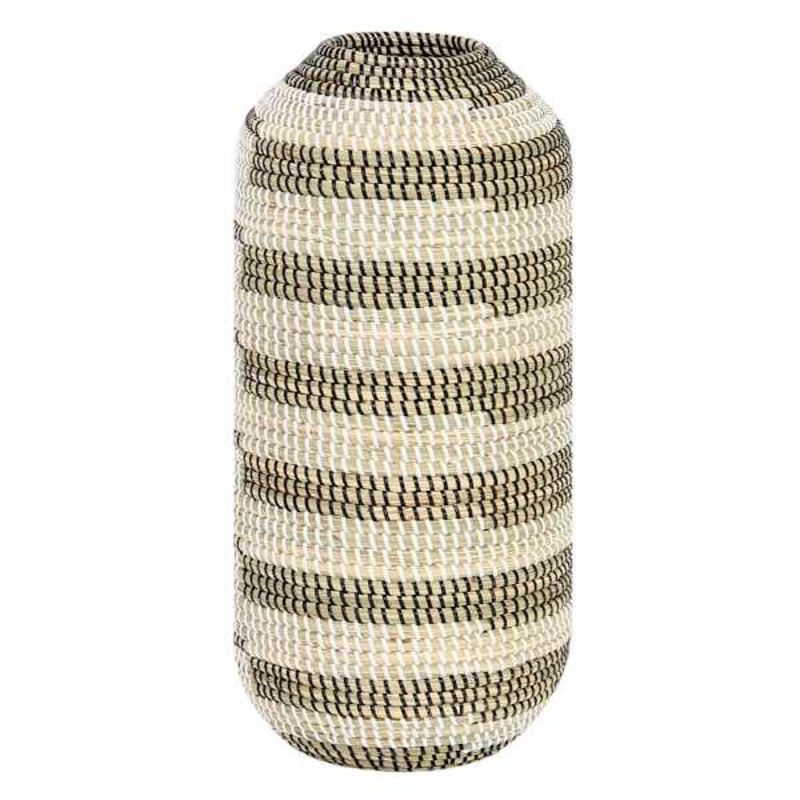 Natural Seagrass Vase, 20″