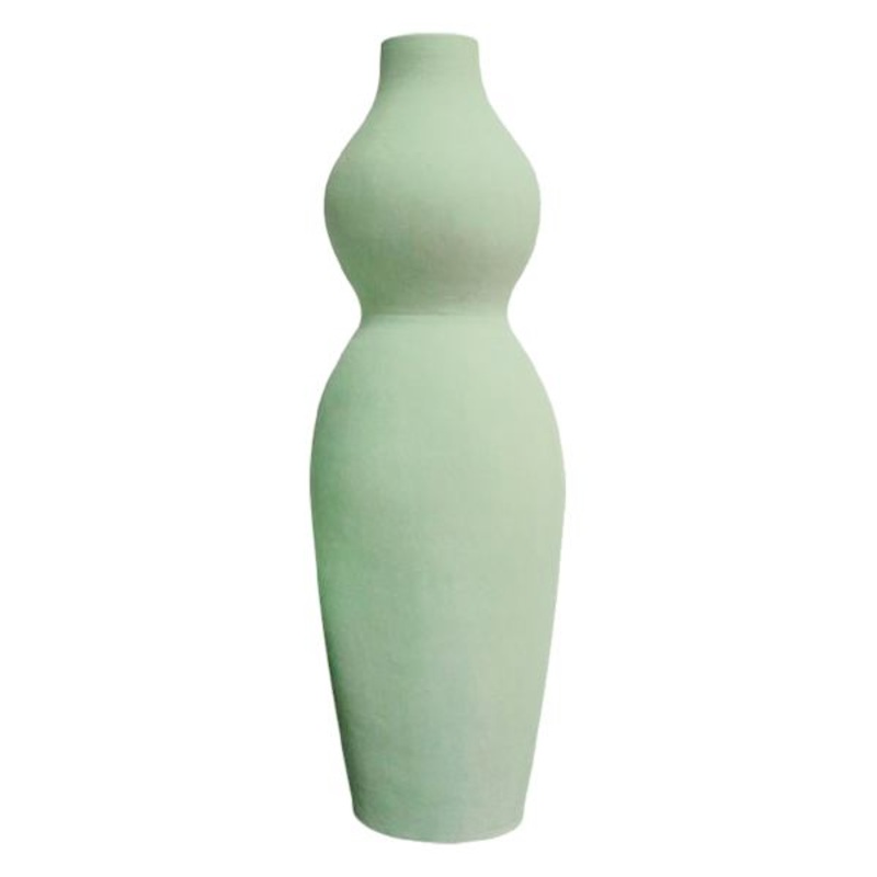 Providence Green Bondo Vase, 21″