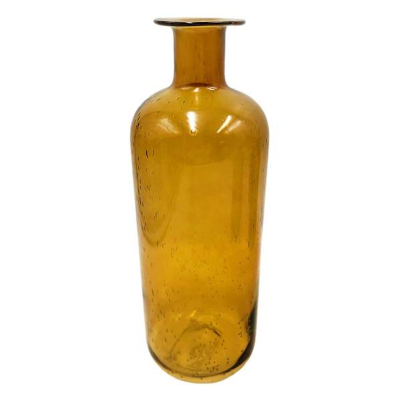 Bubble Glass Vase, 12″
