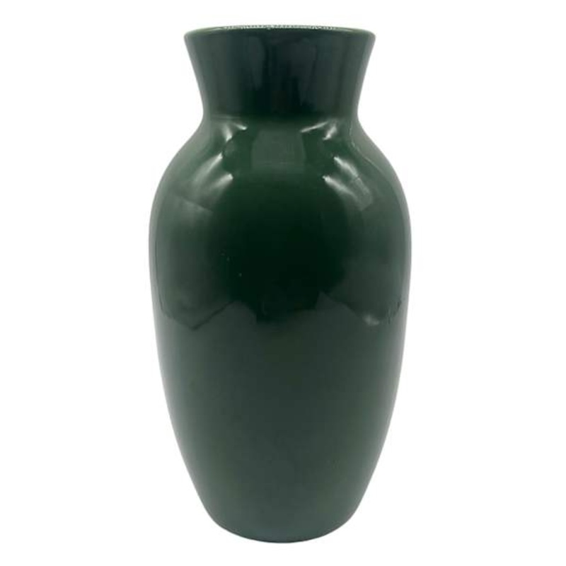 Green Porcelain Vase, 9″