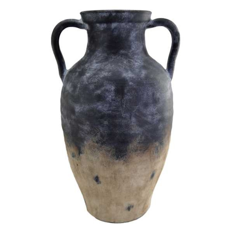 Ombre Cermaic Vase, 17.25″