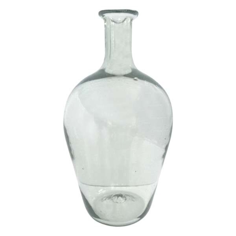 Recycled Glass Jug Vase, 16″