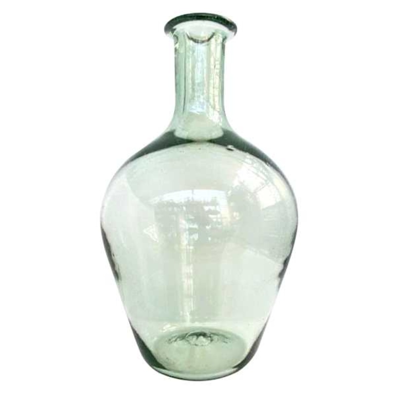 Recycled Glass Jug Vase, 29″