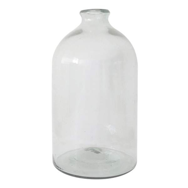 Biotic Crystal Glass Vase, 12″