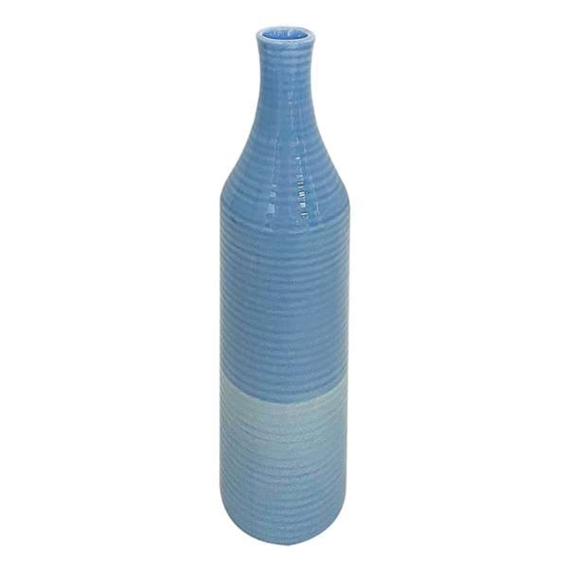 Tracey Boyd Light Blue Ceramic Vase, 12″