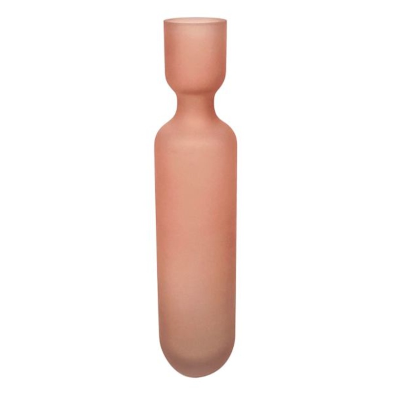 Tracey Boyd Pink Glass Vase, 14″