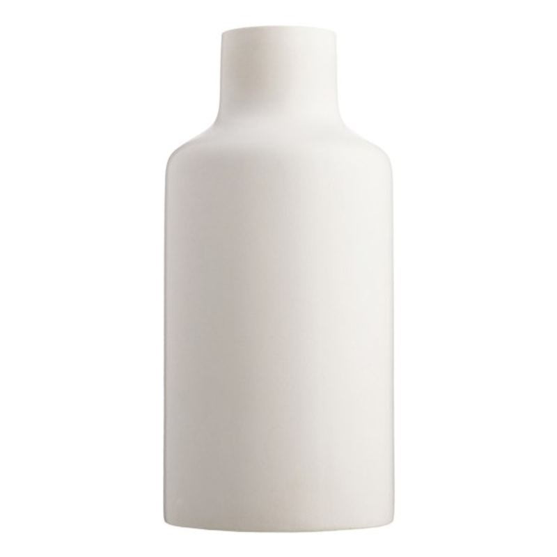 Tracey Boyd White Ceramic Vase, 14″