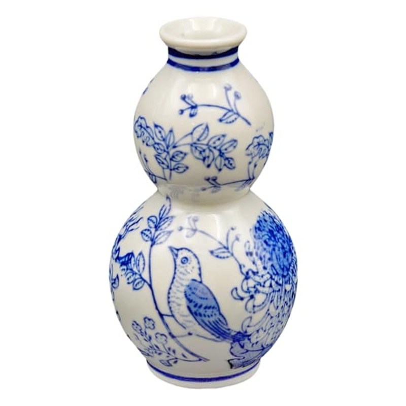Blue Porcelain Vase, 3×6