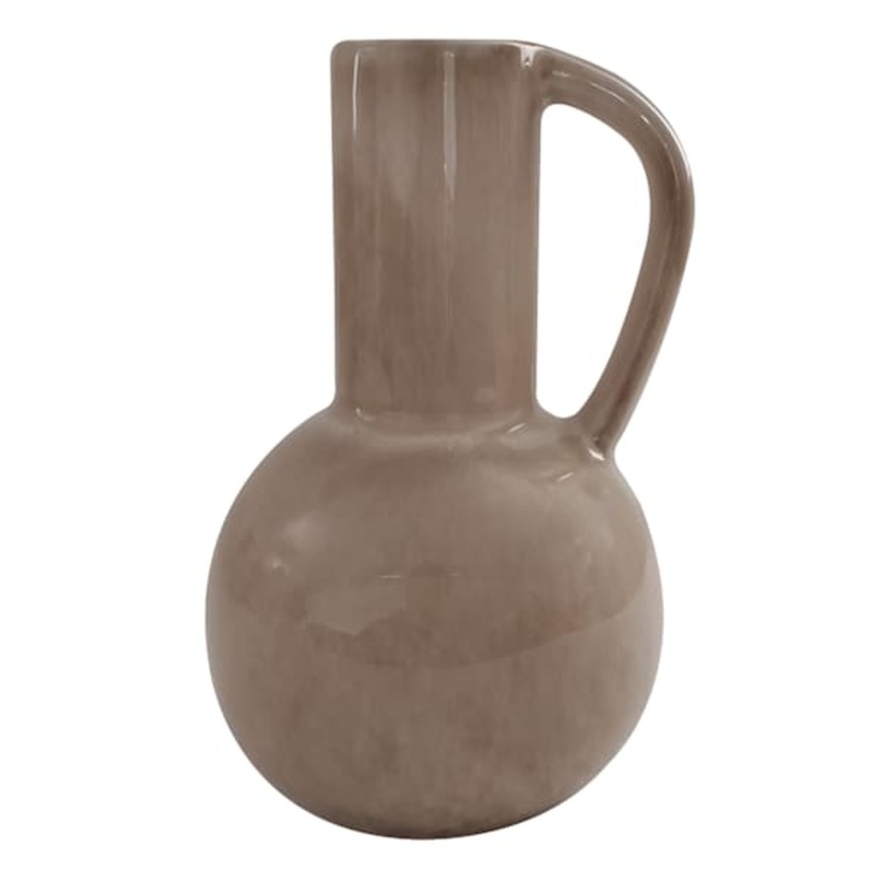 Ceramic Vase with Handle, 6″