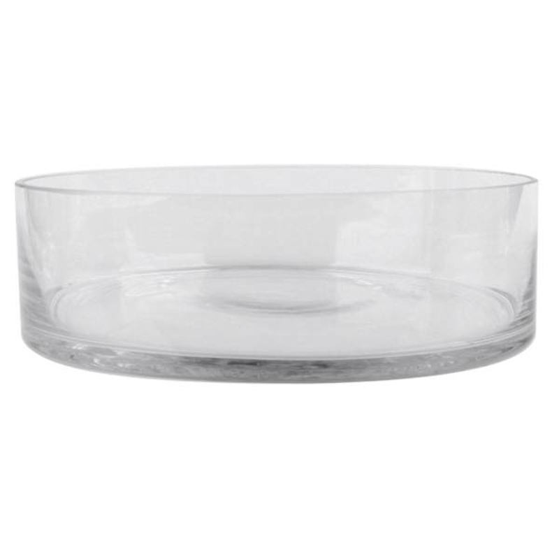 Clear Glass Vase, 3″