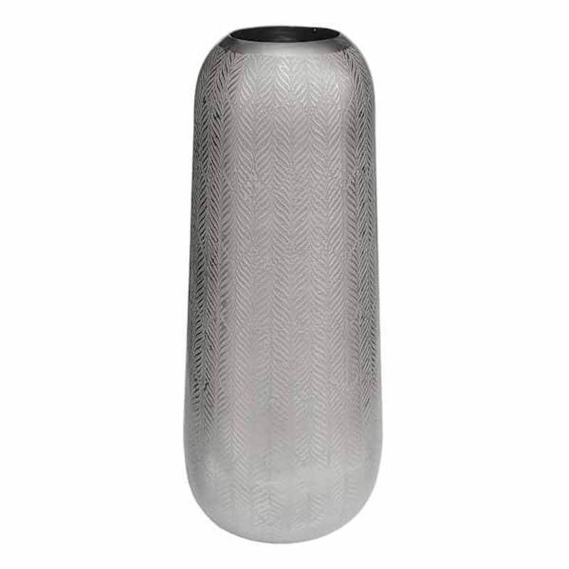 Etching Metal Vase, 15.2″
