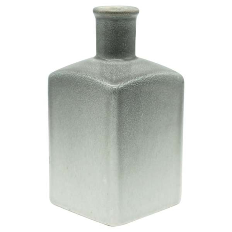 Green Ceramic Vase, 5.5″