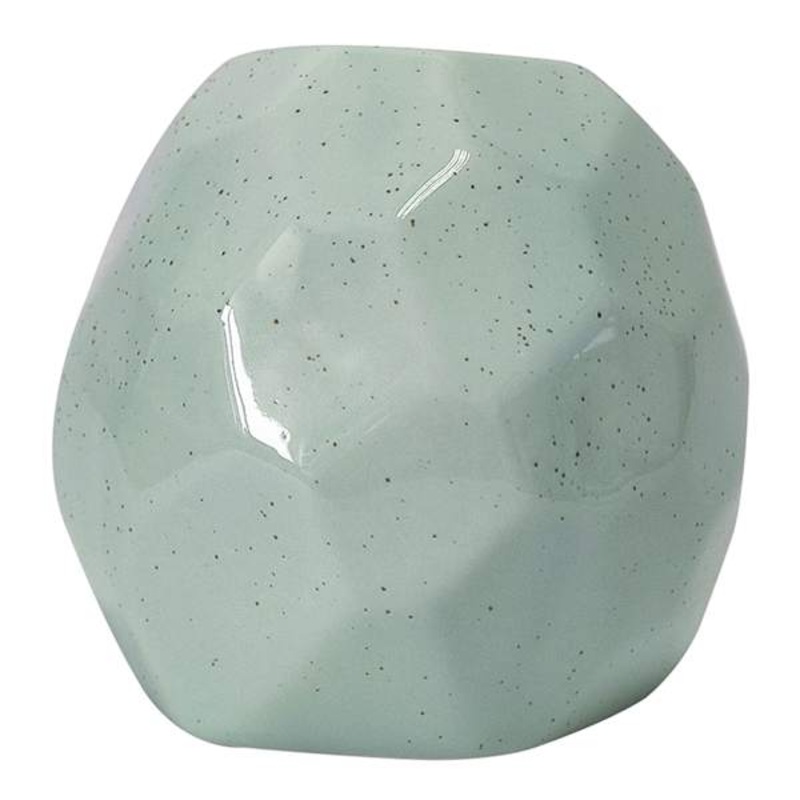 Green Speckled Bud Vase, 4″