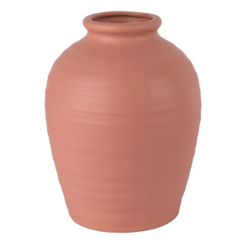 Pink Ceramic Vase, 5.5″