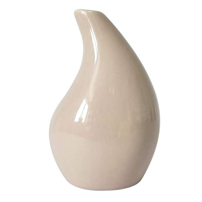 Pink Raindrop Ceramic Bud Vase, 5″