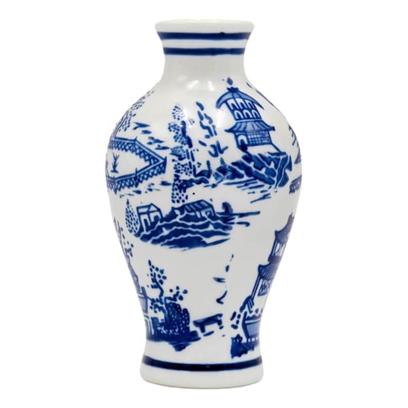 Porcelain Vase, 3×6