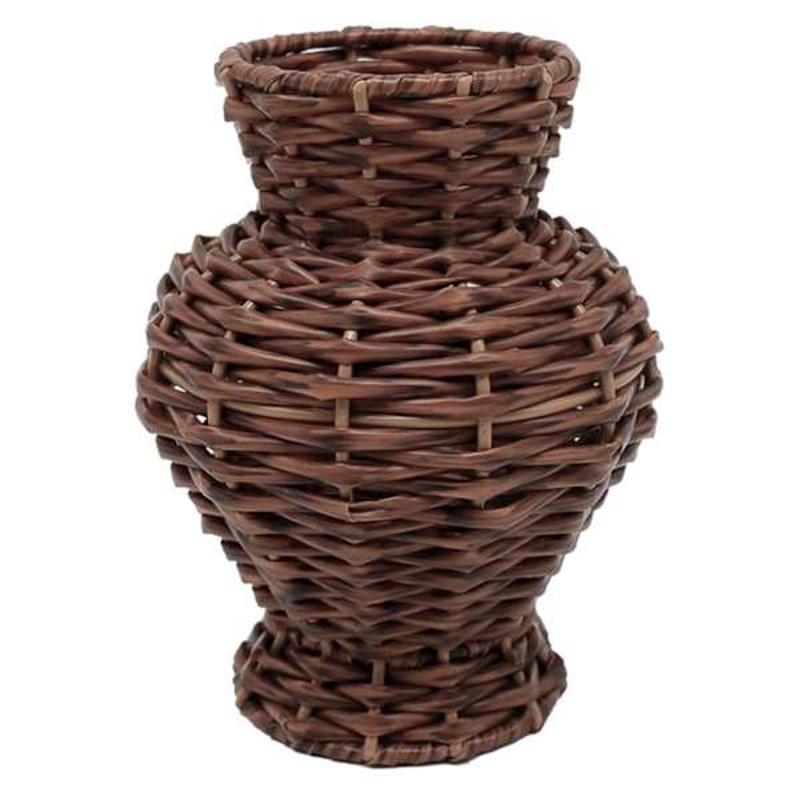 Providence Rattan Vase, 6″