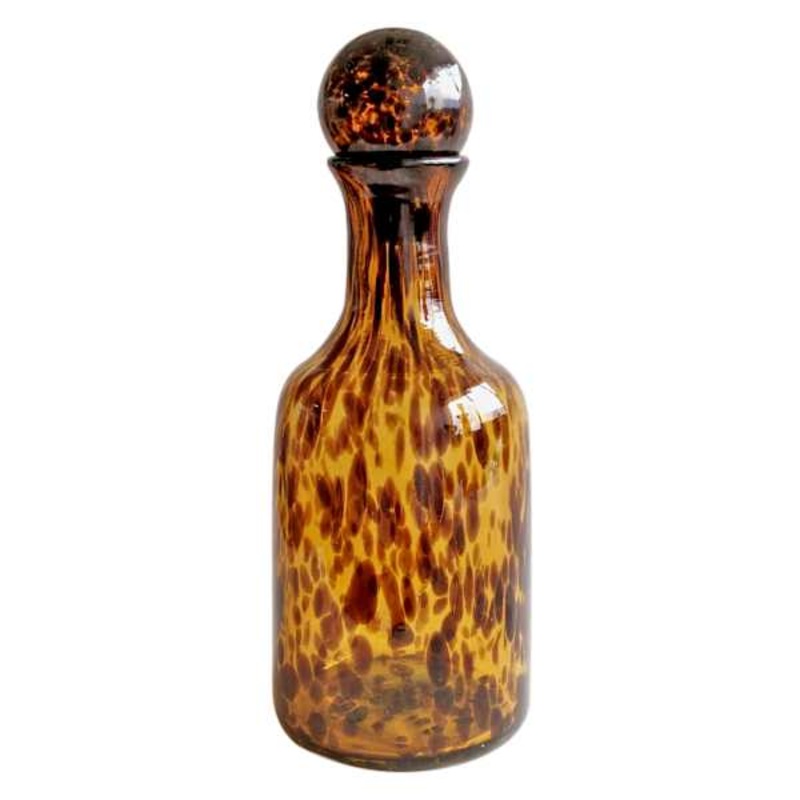 Tortoise Shell Knob Vase, 11″