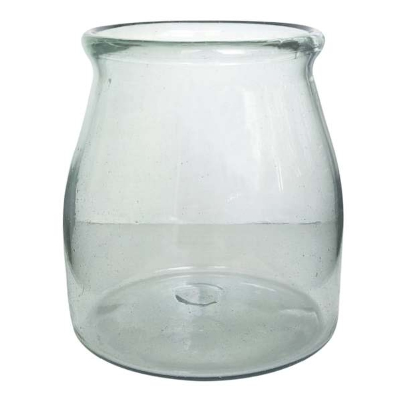 Recycled Glass Lechero Jar, 5″