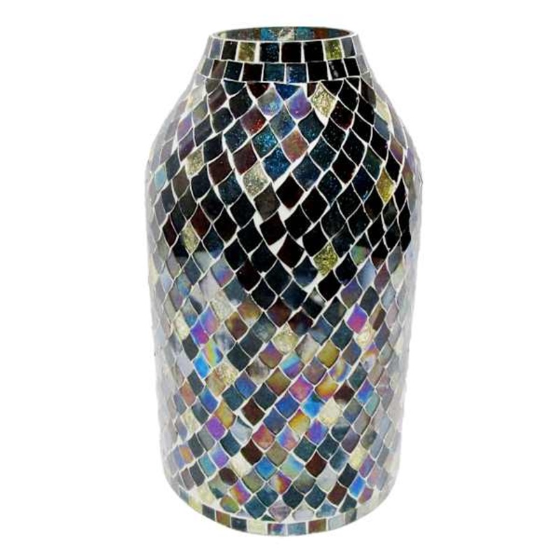 Tracey Boyd Copenhagen Mosaic Vase, 11″