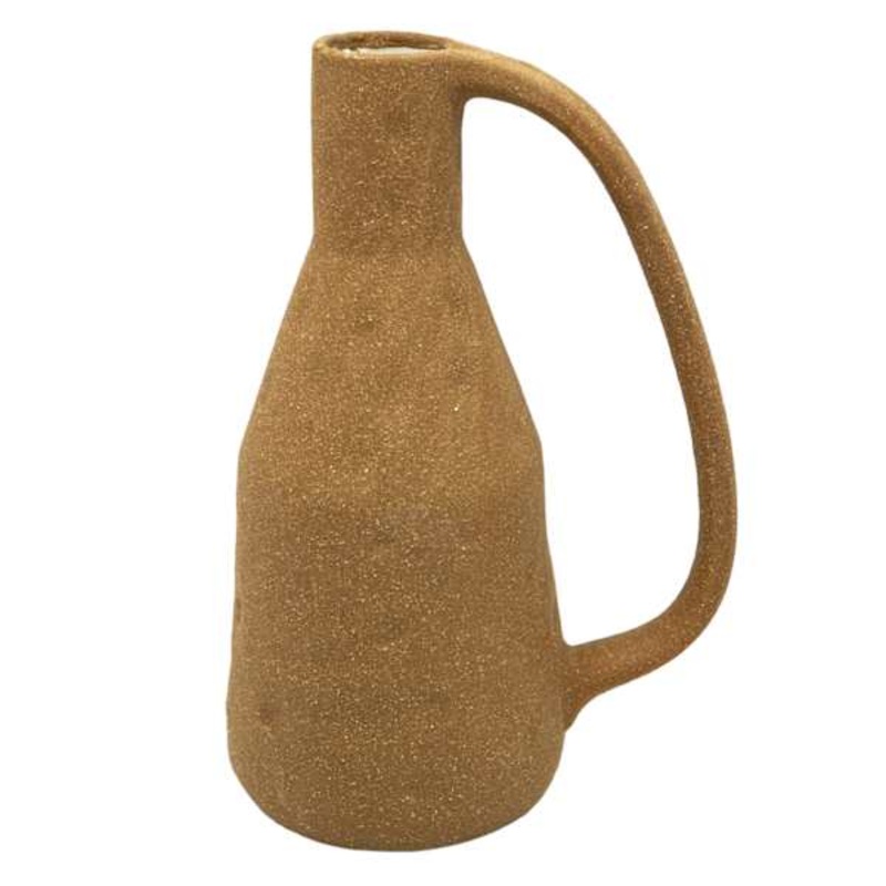 Tracey Boyd Natural Ceramic Vase, 10″
