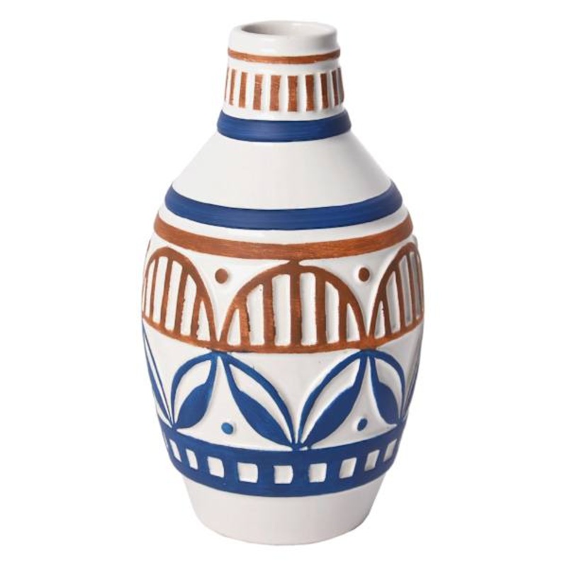 Tracey Boyd Printed Ceramic Vase, 10″