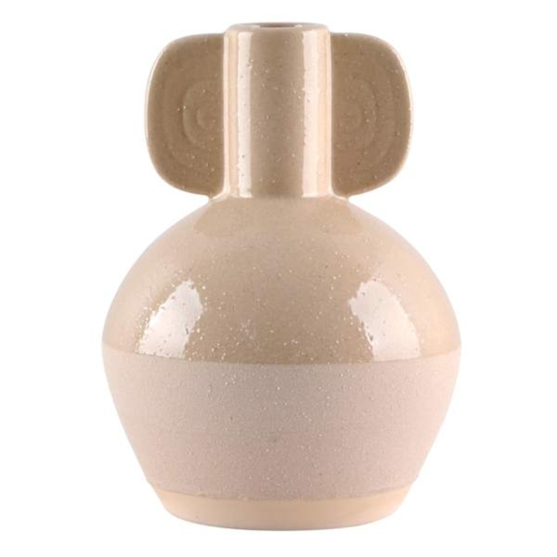Tracey Boyd Round Terracotta Ceramic Vase, 10″