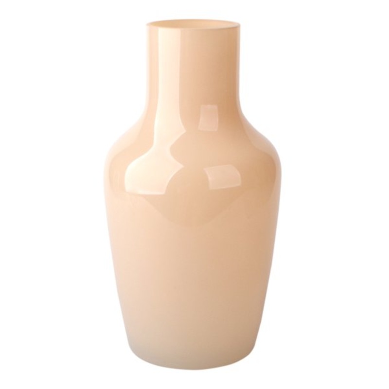 Tracey Boyd Tan Glass Vase, 10″